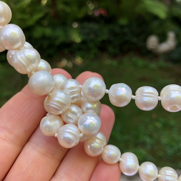 100 cm pearl necklace - Picture 3 of 6